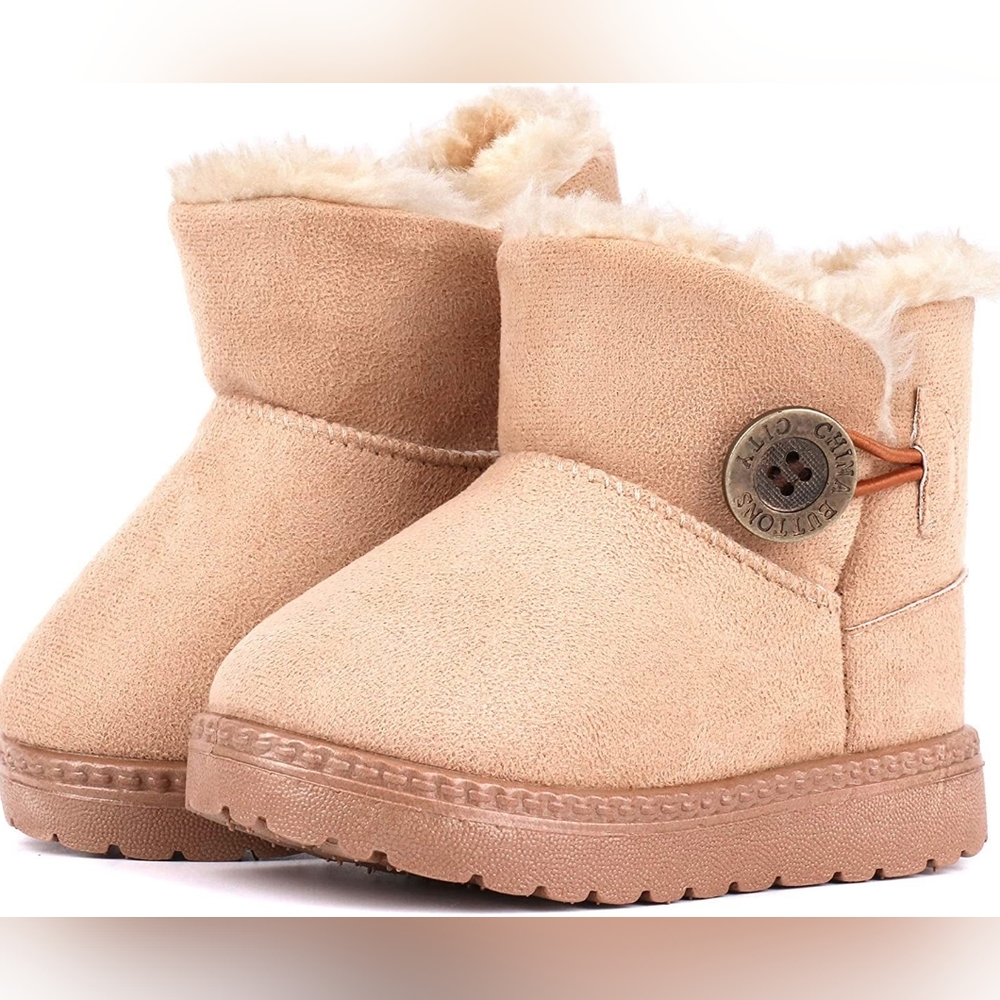 Little Girl's Winter Faux Fur Lightweight Boots